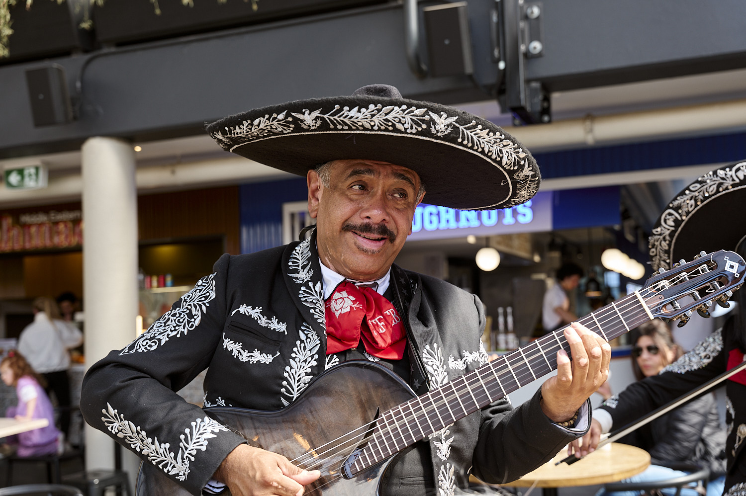 Mexican Music Man at Prahran Market