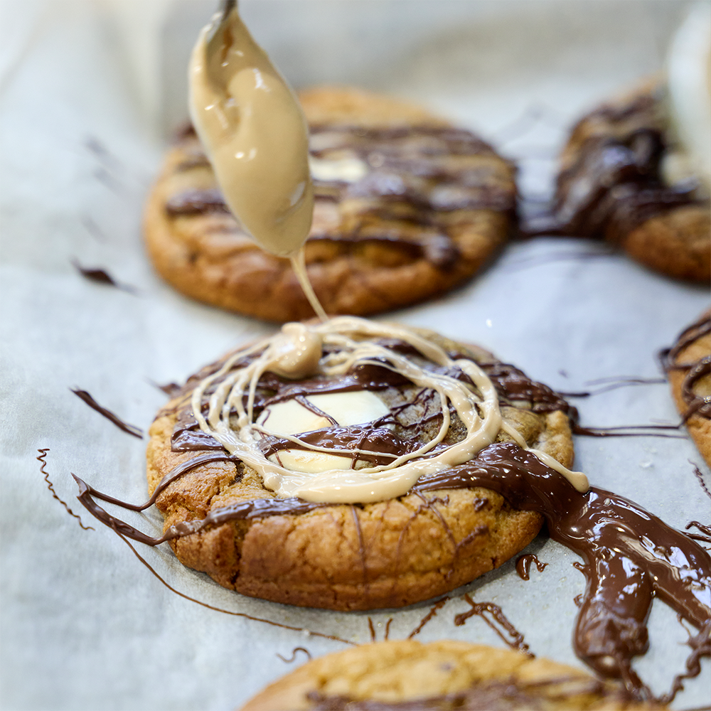 Fresh cookies from Cookie Avenue at Prahran Market