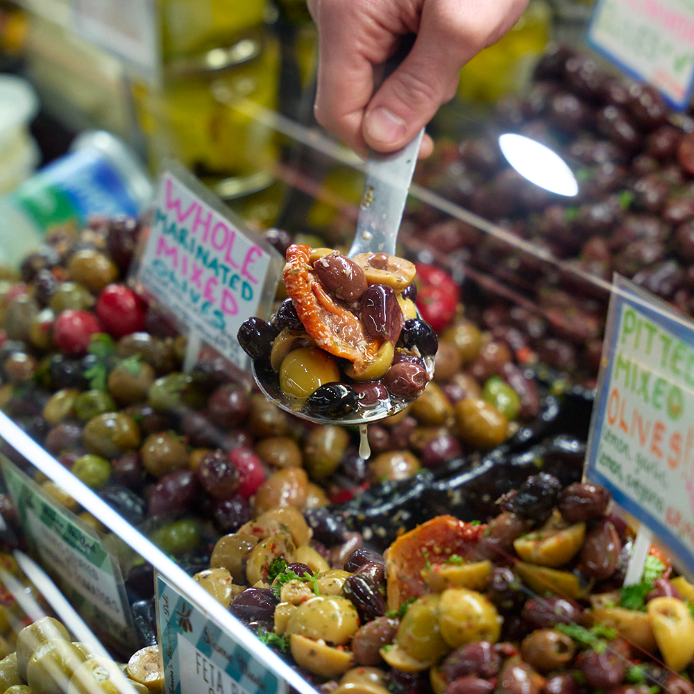 Olives at Prahran Market