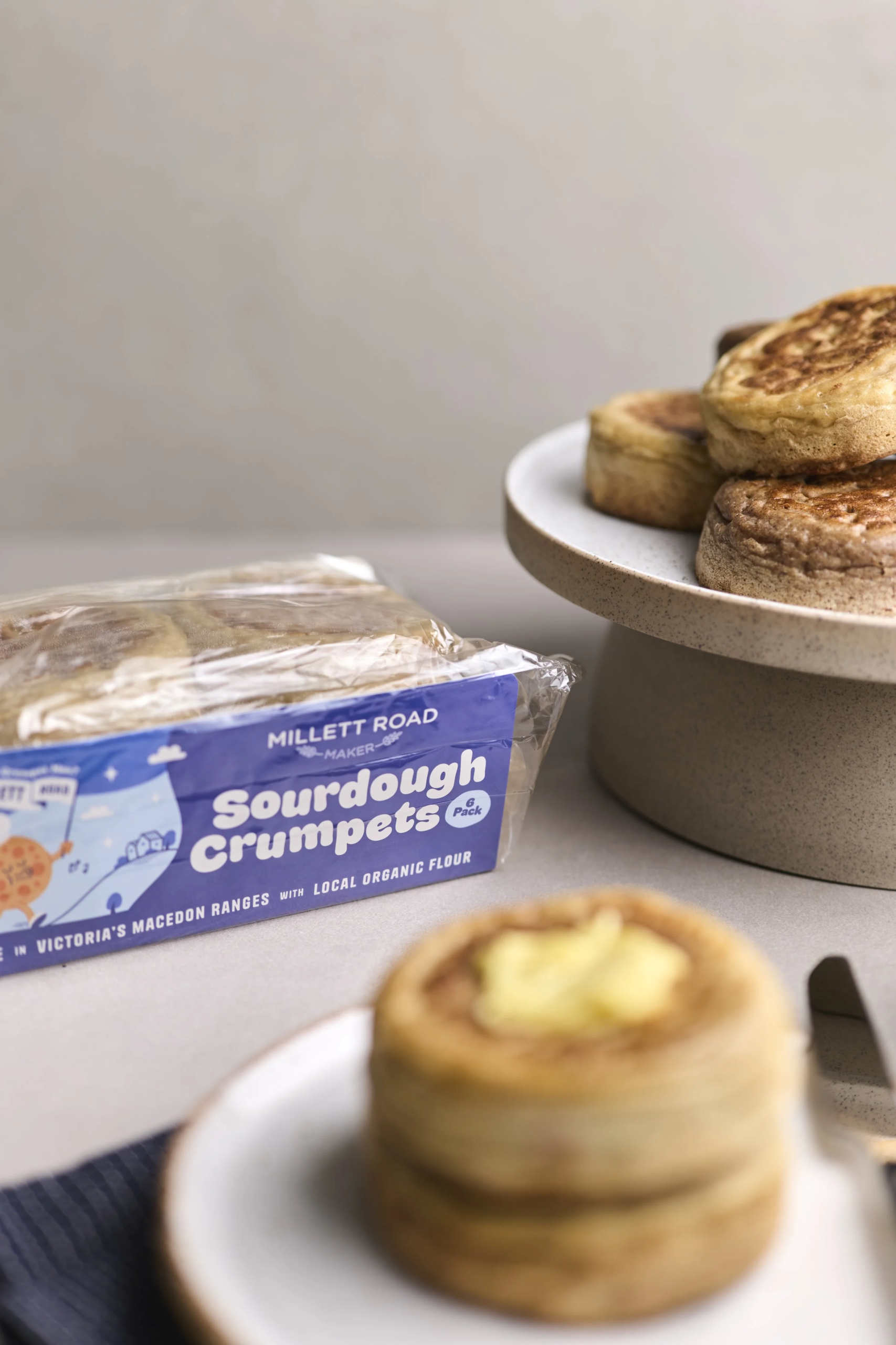 Sourdough Crumpet from Whisked